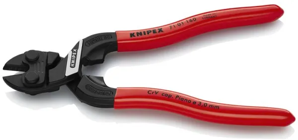 Knipex KNIPEX CoBoltÂ® S Kompakt bultsax svart atramentiserad, belagd med plast 160 mm