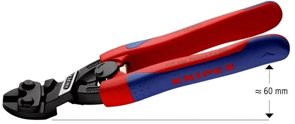 KNIPEX cobolt® svart atramentiserad 200 mm, 71 22 200