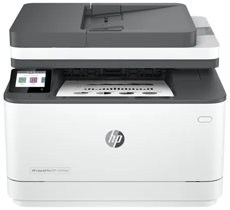 HP LaserJet Pro MFP 3102fdwe Mono Laser All in One Laserskrivare Multifunktion med Fax - Monokrom - Laser
